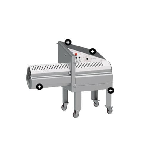 Cutter profesional - ICONE 700 BACON - DADAUX SAS - automático / de corte / trituradora