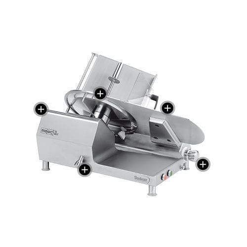 Rebanadora de jamón - MAJOR SLICE 350 - DADAUX SAS - automática / profesional / con hoja circular