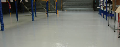 Pavimento de resina epoxi líquida - HIGH BUILD 100 - Watco Industrial Flooring - liso / aspecto madera / de alta resistencia