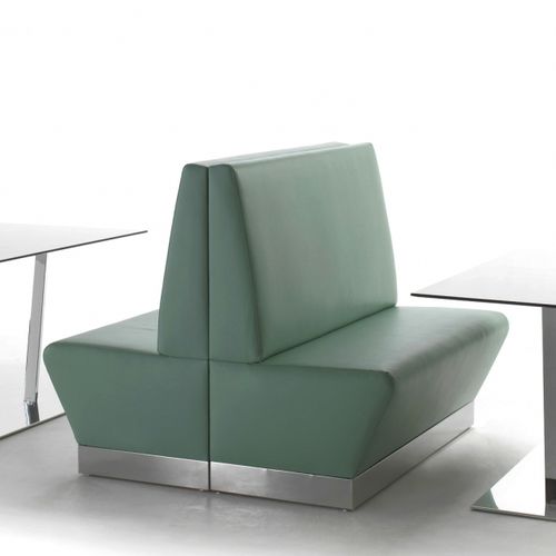 Banqueta modular - STEAK & STILTON - SEGIS - contemporánea / de tejido / de cuero artificial
