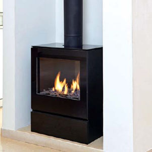 Estufa de gas - CLASSIC MODERN - Ortal USA - contemporánea / de metal