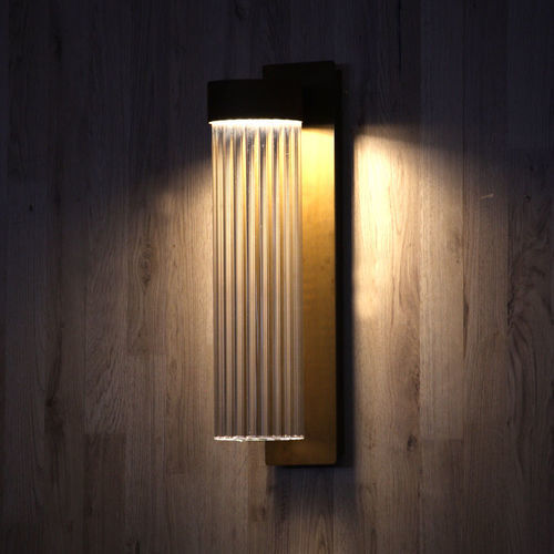 Aplique contemporáneo - NABUCCO - Inverlight Srl - de exterior / de acero inoxidable / de vidrio