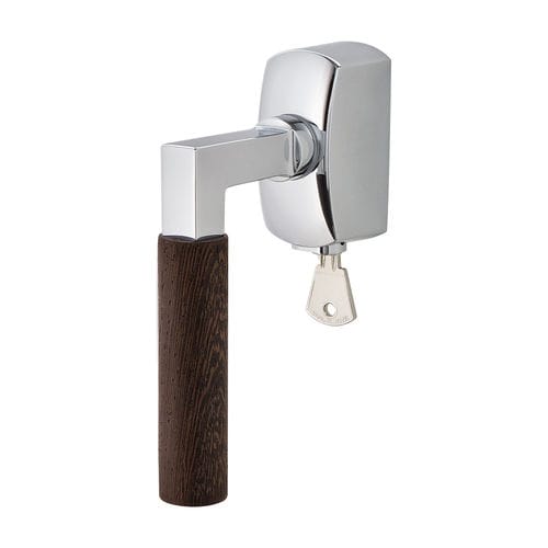 Tirador de ventana - BAUHAUS – F310 - JATEC - de metal / de madera / contemporáneo
