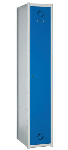 Taquilla de vestuario de acero - AV-25/1 - MEGABLOK S.A. - para edificio público / de seguridad