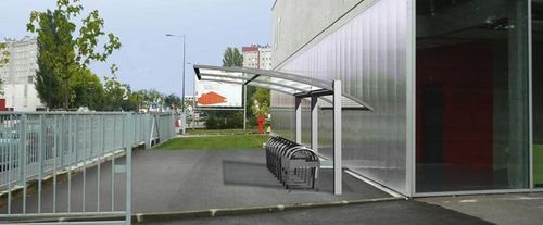Marquesina para bicicletas - ECO - Design espaces