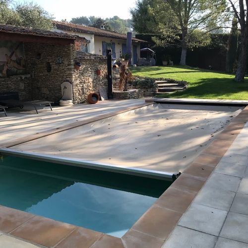 Cubierta para piscina manta de burbujas AQUAGUARD T&A automática