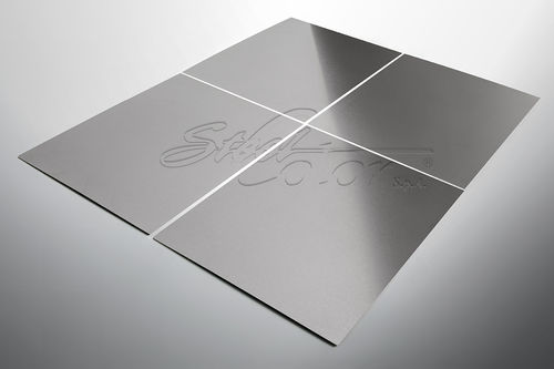 Lámina de metal decorativa - SATINATO NON DIREZIONALE - Steel Color - acero inoxidable 304 / de acero inoxidable 316 / decorada