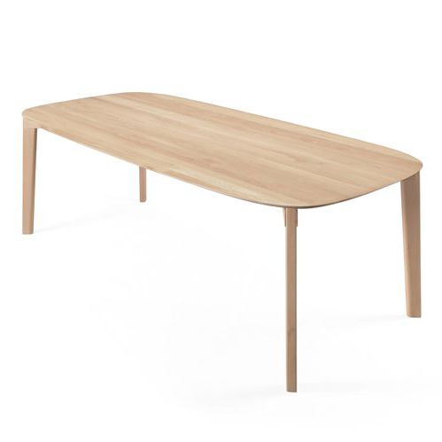 Mesa de comedor contemporánea - SOMA - Wewood - Portuguese Joinery - de roble / de nogal / rectangular