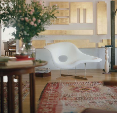 Sillón de diseño orgánico - LA CHAISE - vitra - de poliéster / de resina / de poliéster