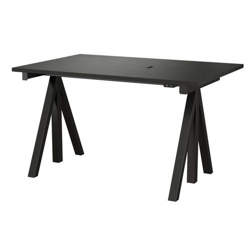 Escritorio de pie - STRING FURNITURE - contemporáneo / de roble / de fresno