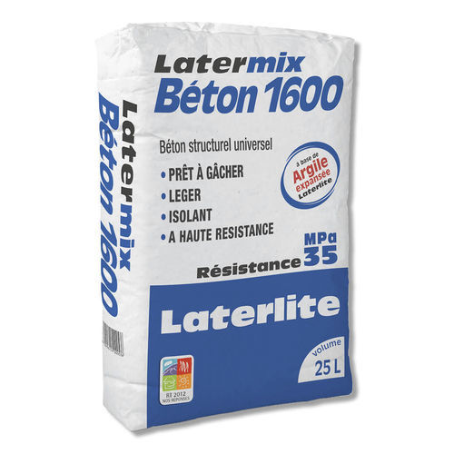 Hormigón ligero - LATERMIX 1600 - Laterlite s.p.a. - estructural / de grava / de arcilla expandida