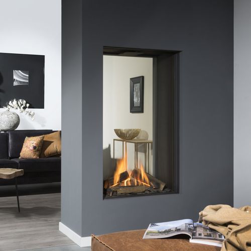 Chimenea de gas - SKY T M - Element4 B.V. - contemporánea / hogar