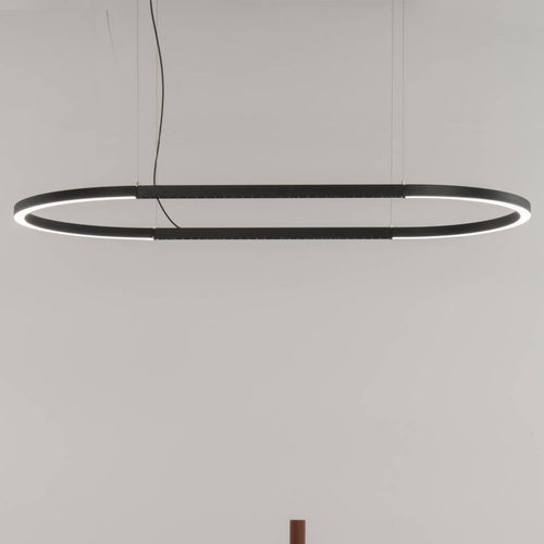 Luminaria ovalada - daytona S1270x2100 - Andcosta - suspendida / LED / IP20