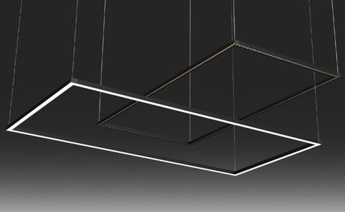 Luminaria rectangular - daytona S1200×2800 - Andcosta - suspendida / LED / IP20