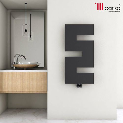 Radiador toallero de agua caliente - STIRLING - Carisa Designer Radiators - eléctrico / 501 w...750 w / 751 w...1000 w