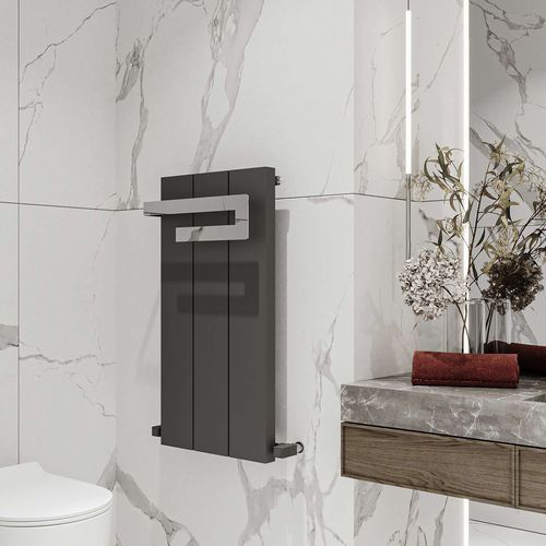 Radiador de agua caliente - ELVINO BATH - Carisa Designer Radiators - 1001 w...1500 w / 2001 w...2500 w / contemporáneo