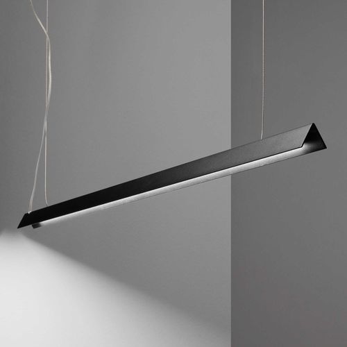 Lámpara suspendida - V-LINE SP - Ideal Lux S.r.l.  - de aluminio / de latón cepillado / de silicona