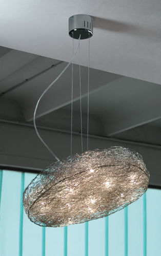 Lámpara suspendida - ROTOLA: S 70 - Knikerboker - de aluminio / contemporánea / LED