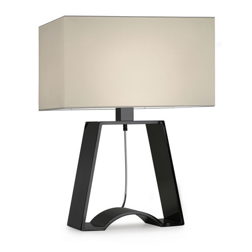 Lámpara de mesa - ACHERNAR : 2111 - LUMIS SRL - de metal pintado / de tejido / contemporánea