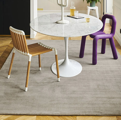 Alfombra contemporánea - Mist Shades - TOULEMONDE BOCHART - de color liso / de nailon / rectangular
