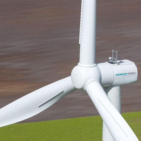 Aerogenerador de eje horizontal - SWT-DD-120 - SIEMENS GAMESA - de tres palas / onshore / con mástil autoportante