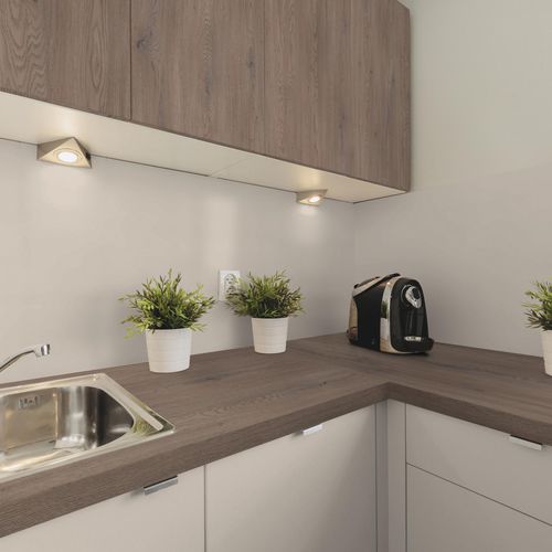 Panel decorativo para interiores - K2739 OC Oak Cremona Cannolo - Kaindl - doméstico / de alta resistencia / melaminado