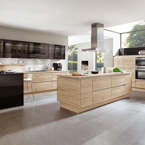 Panel decorativo para interiores - 34139 RV OAK SANREMO SAND - Kaindl - doméstico / de alta resistencia / MDF