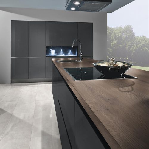 Panel decorativo para interiores - K2739 AX Oak Cremona Cannolo - Kaindl - doméstico / de alta resistencia / laminado