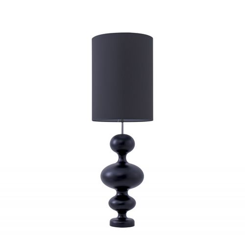 Lámpara de mesa - MILOS PM - FLAM ET LUCE LUMINAIRES - de tejido / de madera / contemporánea