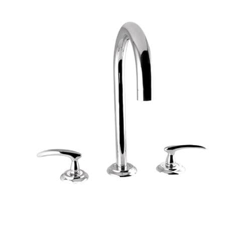 Grifo Bimando Para Lavabo Bronces Mestre S A De Repisa De Metal De Ba O