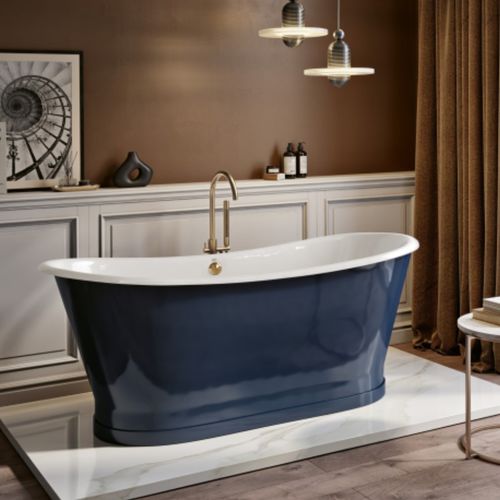 Bañera ovalada - GRAND EPOQUE - RECOR - en isla / para vivienda / de hierro fundido