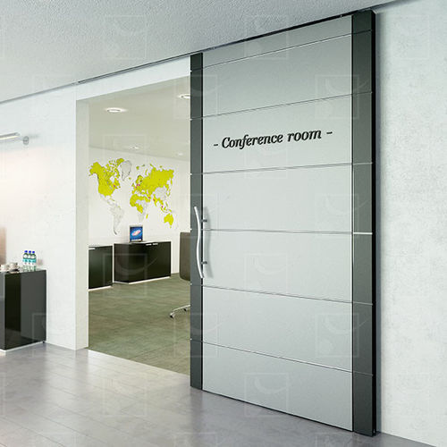 Sistema corredero de aluminio - STARAL Plus - MANTION SAS - de puerta / con guía oculta / para el sector profesional