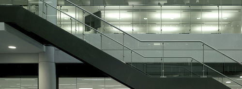 Tabique amovible - CLEAR SG - planet partitioning - acristalado / profesional / antiincendios