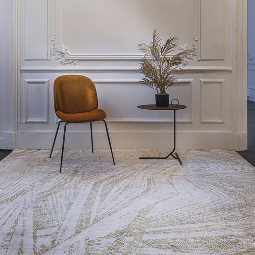 Alfombra de seda - PALM BRASS - Edition Bougainville - contemporánea / con motivos de la naturaleza / de cáñamo