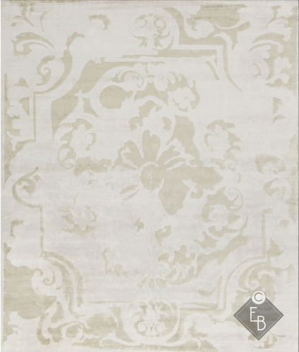 Alfombra tradicional - BOURBON NEW AGE SABAYON - Edition Bougainville - con motivos decorativos / de PET / de lana