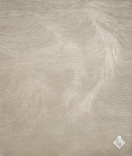 Alfombra de lana - LINEA LACE - Edition Bougainville - contemporánea / de rayas / de PET