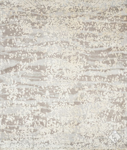 Alfombra contemporánea - MOHAIR HAZE - Edition Bougainville - con motivos decorativos / de PET / de lana