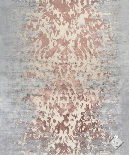 Alfombra de lana - ABAYA BRICK - Edition Bougainville - contemporánea / con motivos decorativos / de seda