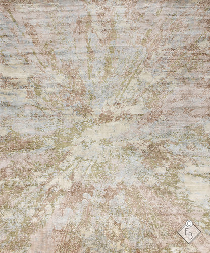 Alfombra de lana - DRYADE RAINFOREST - Edition Bougainville - contemporánea / con motivos decorativos / de PET