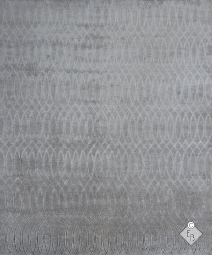 Alfombra contemporánea - JERICO METALLIC - Edition Bougainville - con motivos geométricos / de cáñamo / de PET