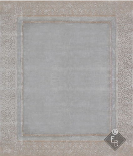 Alfombra contemporánea - MANSART OAK - Edition Bougainville - con motivos decorativos / de cáñamo / de PET
