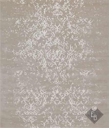 Alfombra tradicional - MOLIERE STUC - Edition Bougainville - con motivos decorativos / de cáñamo / de PET