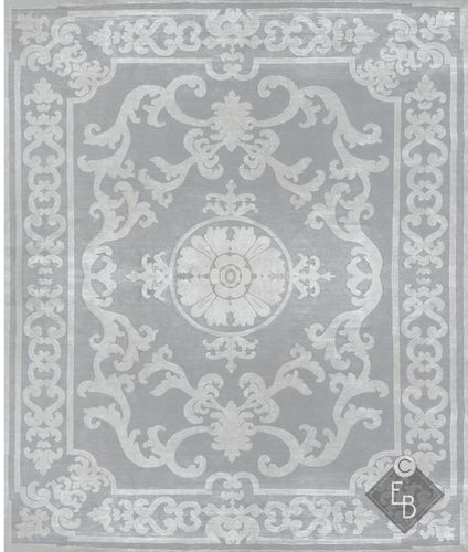 Alfombra tradicional - POMPADOUR JAZZ - Edition Bougainville - con motivos decorativos / de cáñamo / de PET