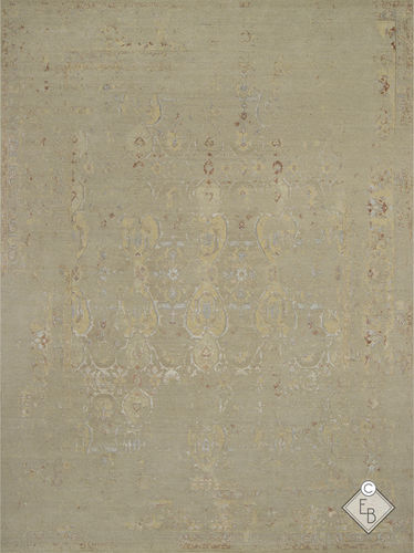Alfombra tradicional - ESMAT - Edition Bougainville - con motivos decorativos / de lana / de seda