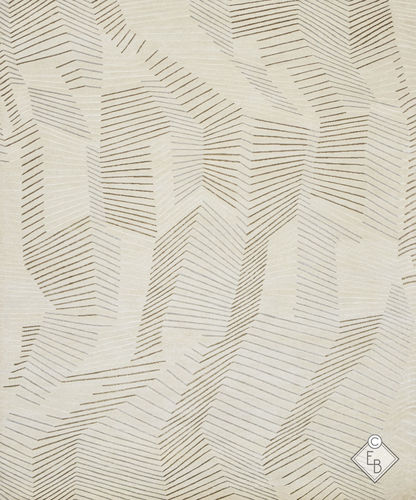 Alfombra contemporánea - CANYON FOG - Edition Bougainville - de rayas / de PET / de lana