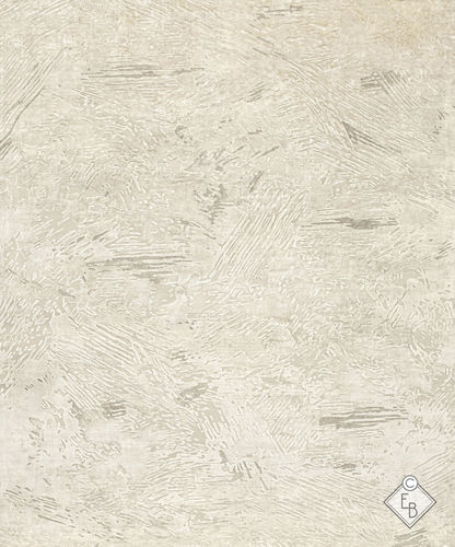 Alfombra contemporánea - IMPASTO BIANCA - Edition Bougainville - con motivos decorativos / de PET / de lana