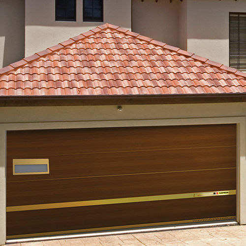 Puerta de garaje seccional - CLASSIC STYLE - KOPRON - de madera