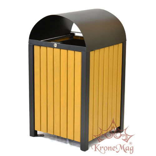 Cubo de basura público - URBAN 9.C - KRONEMAG MILLENIUM srl - de metal