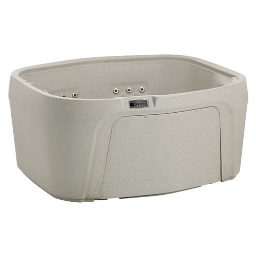 Spa sobre suelo - CASCINA™ - HotSpring® Spas - rectangular / 4 plazas / de fibra acrílica