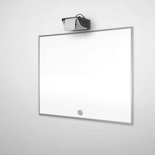 Pantalla de proyección de pared - O-N248 161 - Adeco - multiformato